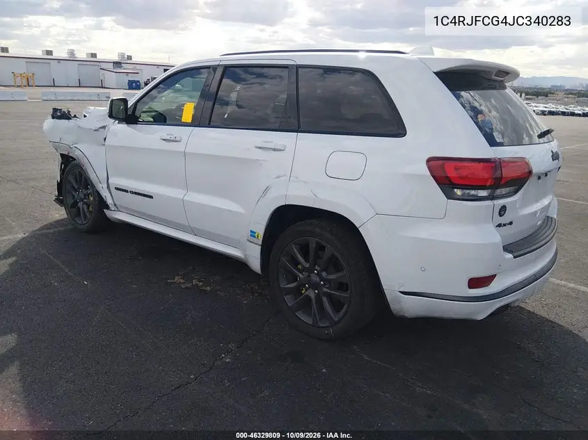2018 JEEP GRAND CHEROKEE VIN 1C4RJFCG4JC340283 — фото 3