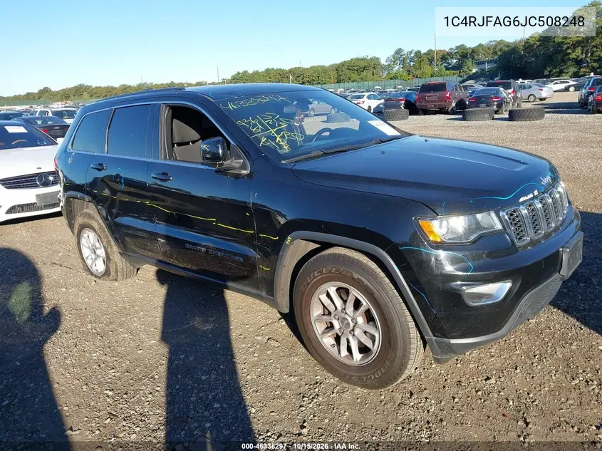 JEEP GRAND CHEROKEE 2018, VIN 1C4RJFAG6JC508248