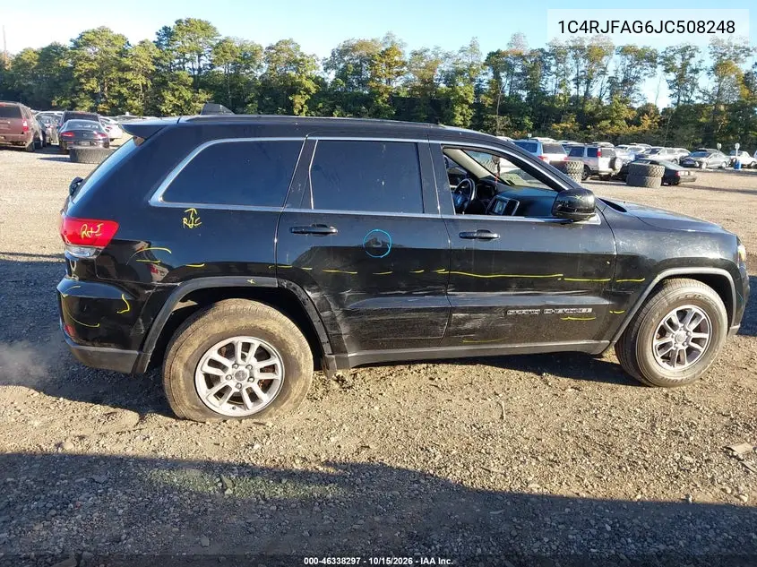 2018 JEEP GRAND CHEROKEE VIN 1C4RJFAG6JC508248 — фото 13