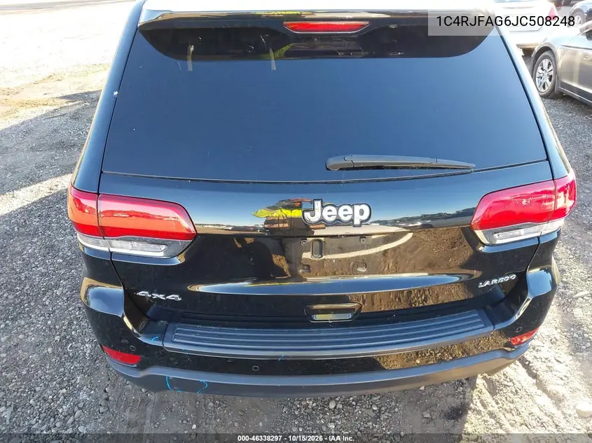 2018 JEEP GRAND CHEROKEE VIN 1C4RJFAG6JC508248 — фото 16