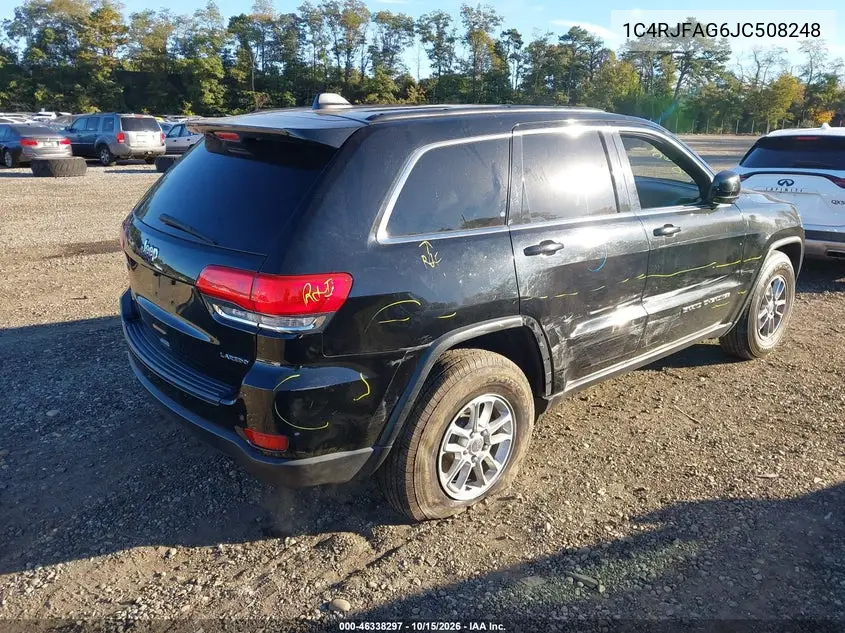 2018 JEEP GRAND CHEROKEE VIN 1C4RJFAG6JC508248 — фото 4