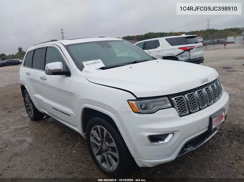 JEEP GRAND CHEROKEE 2018, VIN 1C4RJFCG9JC398910
