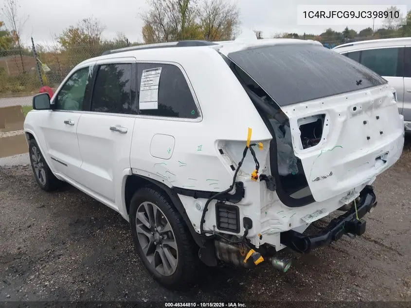 2018 JEEP GRAND CHEROKEE VIN 1C4RJFCG9JC398910 — фото 3