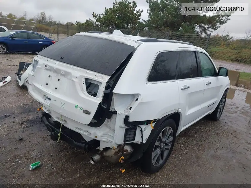 2018 JEEP GRAND CHEROKEE VIN 1C4RJFCG9JC398910 — фото 4