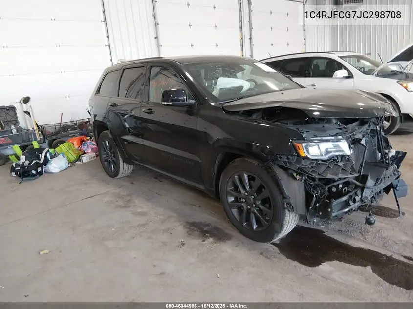 JEEP GRAND CHEROKEE 2018, VIN 1C4RJFCG7JC298708