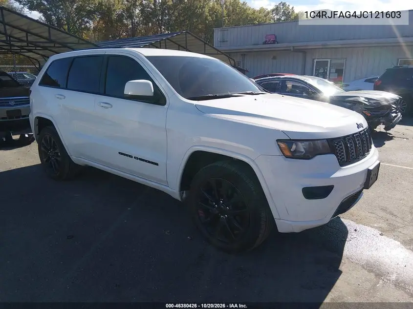 JEEP GRAND CHEROKEE 2018, VIN 1C4RJFAG4JC121603