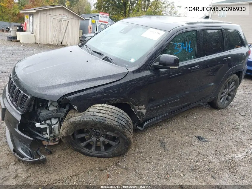 2018 JEEP GRAND CHEROKEE VIN 1C4RJFCM8JC396930 — фото 2