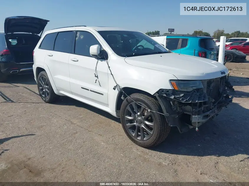 JEEP GRAND CHEROKEE 2018, VIN 1C4RJECGXJC172613