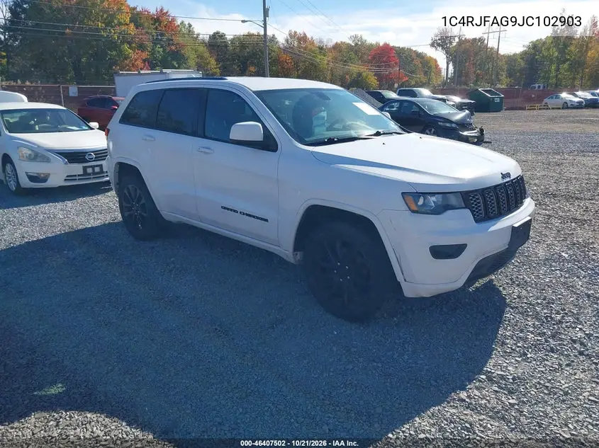 JEEP GRAND CHEROKEE 2018, VIN 1C4RJFAG9JC102903