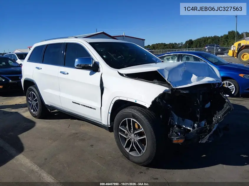 JEEP GRAND CHEROKEE 2018, VIN 1C4RJEBG6JC327563