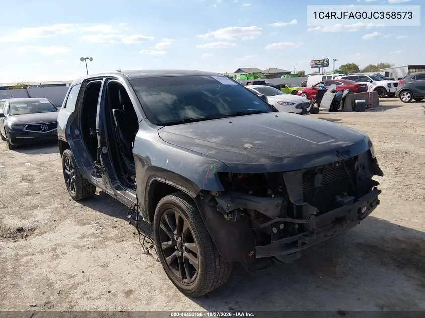 JEEP GRAND CHEROKEE 2018, VIN 1C4RJFAG0JC358573