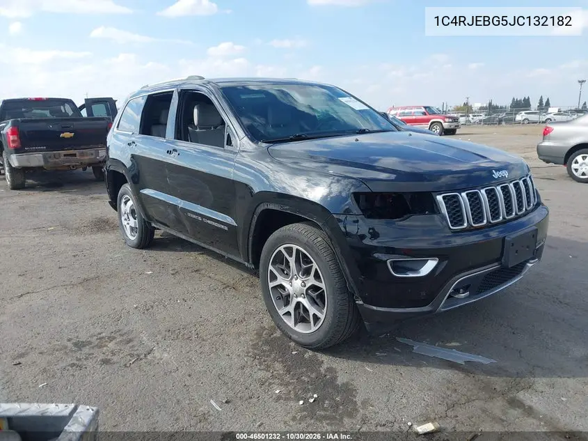 JEEP GRAND CHEROKEE 2018, VIN 1C4RJEBG5JC132182
