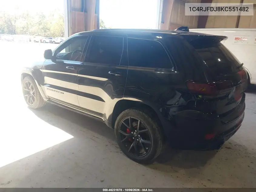2019 JEEP GRAND CHEROKEE VIN 1C4RJFDJ8KC551482 — фото 3
