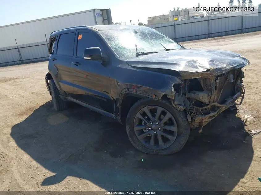 JEEP GRAND CHEROKEE 2019, VIN 1C4RJFCG0KC716883