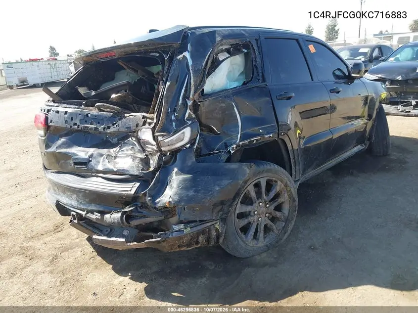 2019 JEEP GRAND CHEROKEE VIN 1C4RJFCG0KC716883 — фото 4