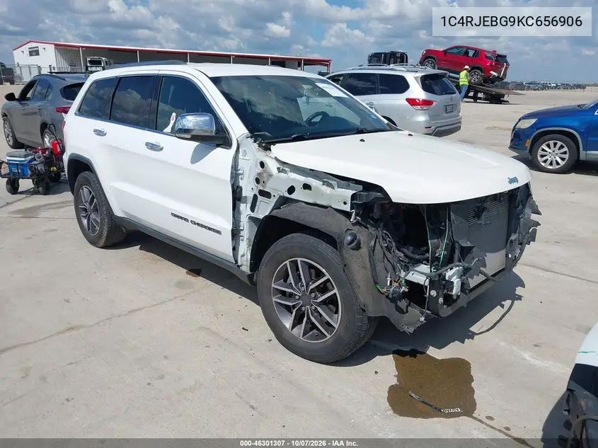 JEEP GRAND CHEROKEE 2019, VIN 1C4RJEBG9KC656906
