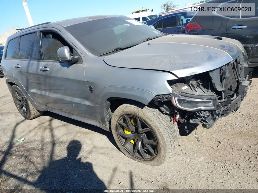 JEEP GRAND CHEROKEE 2019, VIN 1C4RJFCTXKC609028