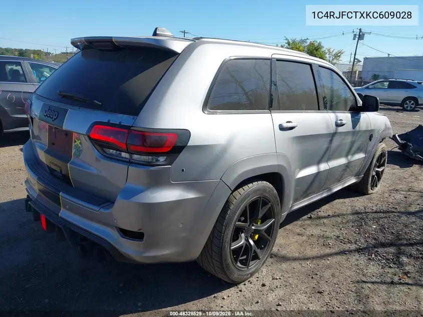 2019 JEEP GRAND CHEROKEE VIN 1C4RJFCTXKC609028 — фото 4