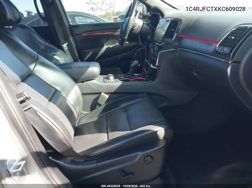 2019 JEEP GRAND CHEROKEE VIN 1C4RJFCTXKC609028 — фото 5