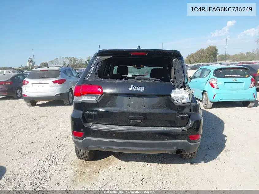 2019 JEEP GRAND CHEROKEE VIN 1C4RJFAG6KC736249 — фото 16