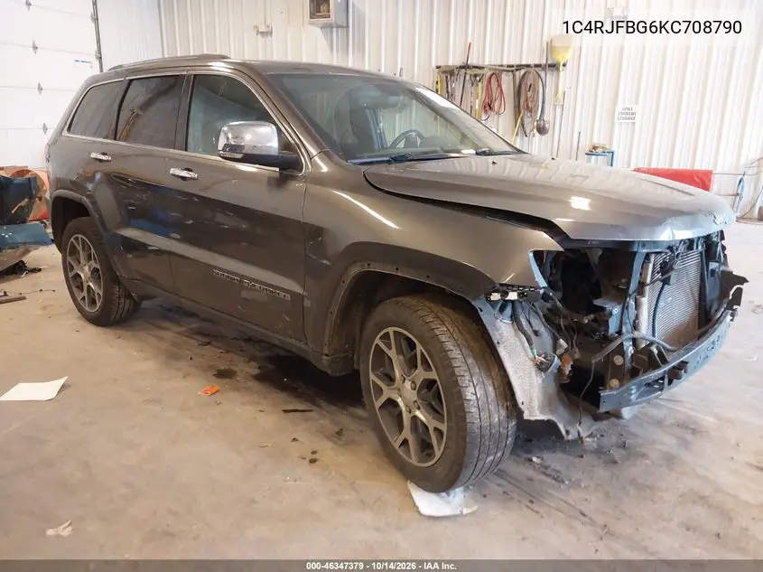 JEEP GRAND CHEROKEE 2019, VIN 1C4RJFBG6KC708790