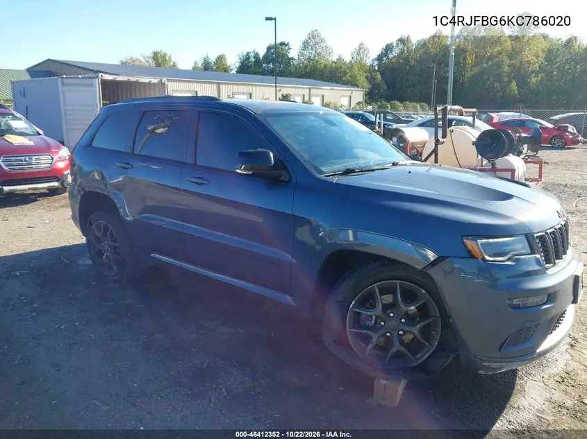 JEEP GRAND CHEROKEE 2019, VIN 1C4RJFBG6KC786020