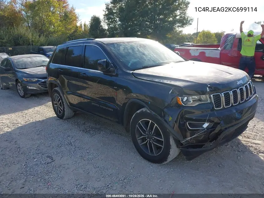 JEEP GRAND CHEROKEE 2019, VIN 1C4RJEAG2KC699114