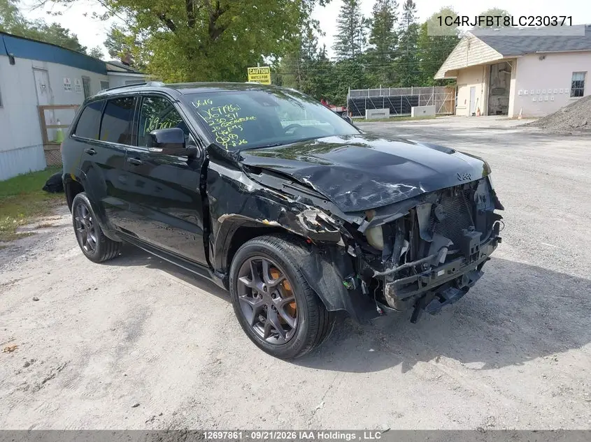 JEEP GRAND CHEROKEE 2020, VIN 1C4RJFBT8LC230371