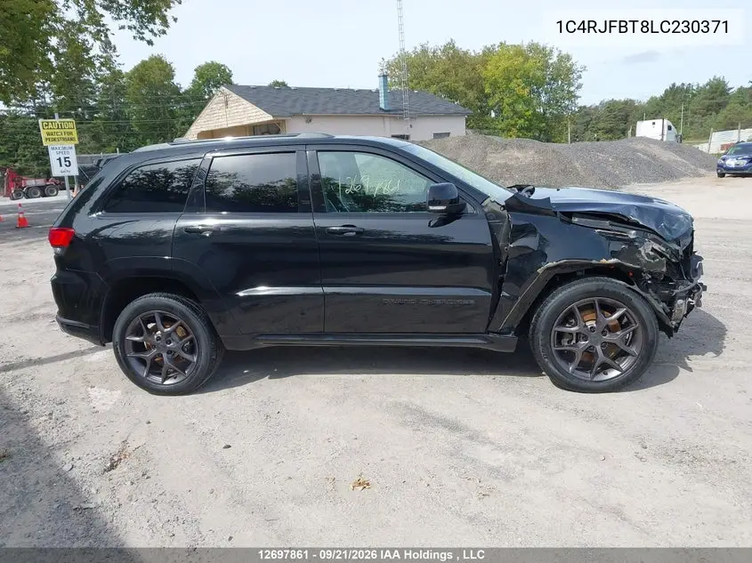 2020 JEEP GRAND CHEROKEE VIN 1C4RJFBT8LC230371 — фото 14