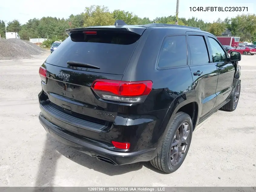 2020 JEEP GRAND CHEROKEE VIN 1C4RJFBT8LC230371 — фото 4
