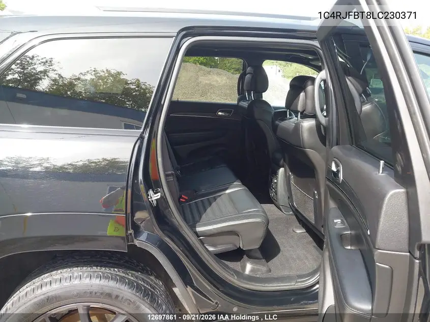 2020 JEEP GRAND CHEROKEE VIN 1C4RJFBT8LC230371 — фото 8