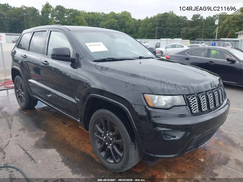 JEEP GRAND CHEROKEE 2020, VIN 1C4RJEAG9LC211696
