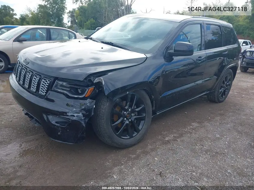 2020 JEEP GRAND CHEROKEE VIN 1C4RJFAG4LC327118 — фото 2
