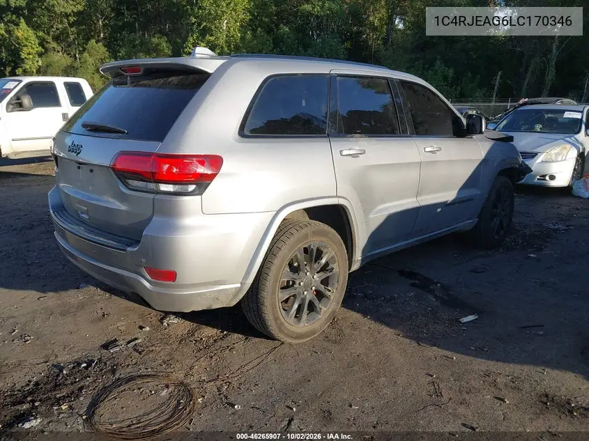 2020 JEEP GRAND CHEROKEE VIN 1C4RJEAG6LC170346 — фото 4