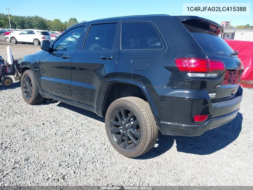 2020 JEEP GRAND CHEROKEE VIN 1C4RJFAG2LC415388 — фото 3
