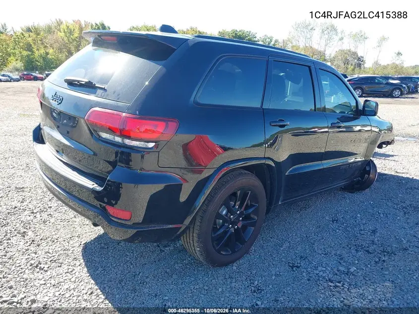 2020 JEEP GRAND CHEROKEE VIN 1C4RJFAG2LC415388 — фото 4
