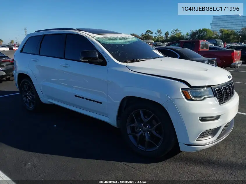 JEEP GRAND CHEROKEE 2020, VIN 1C4RJEBG8LC171996
