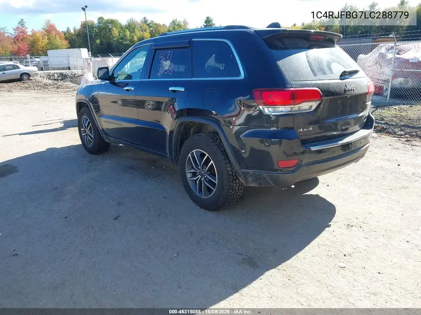 2020 JEEP GRAND CHEROKEE VIN 1C4RJFBG7LC288779 — фото 3