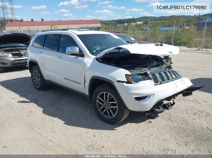JEEP GRAND CHEROKEE 2020, VIN 1C4RJFBG1LC179590