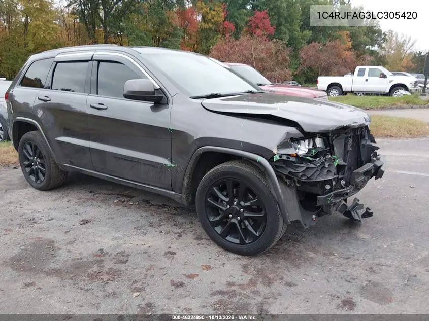 JEEP GRAND CHEROKEE 2020, VIN 1C4RJFAG3LC305420