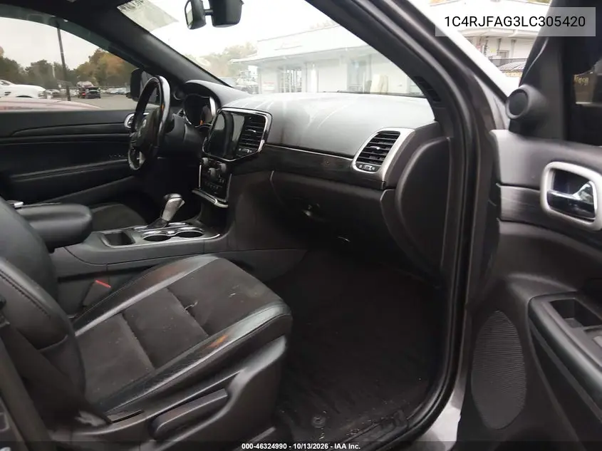 2020 JEEP GRAND CHEROKEE VIN 1C4RJFAG3LC305420 — фото 5