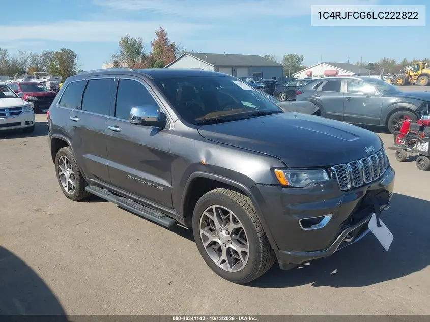JEEP GRAND CHEROKEE 2020, VIN 1C4RJFCG6LC222822