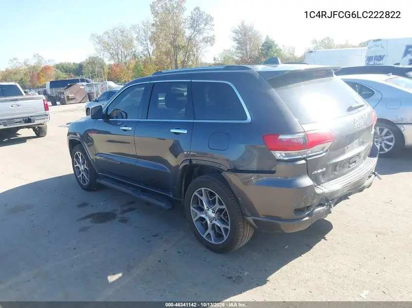 2020 JEEP GRAND CHEROKEE VIN 1C4RJFCG6LC222822 — фото 3
