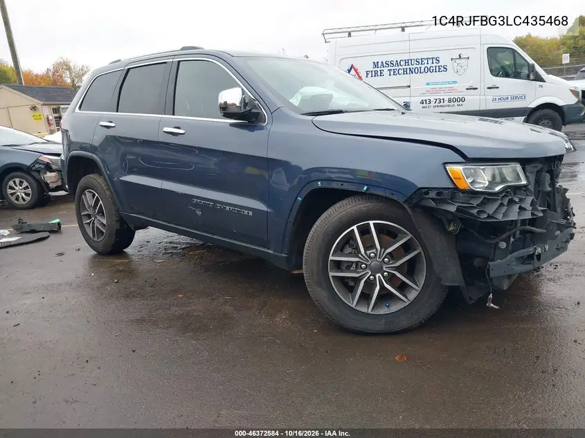 JEEP GRAND CHEROKEE 2020, VIN 1C4RJFBG3LC435468