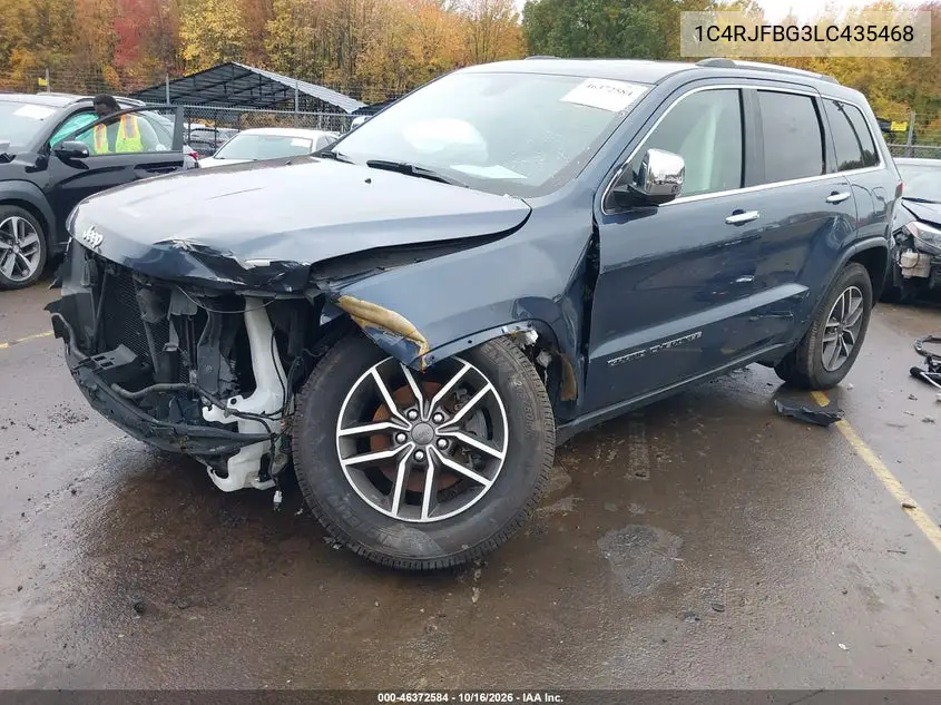 2020 JEEP GRAND CHEROKEE VIN 1C4RJFBG3LC435468 — фото 2