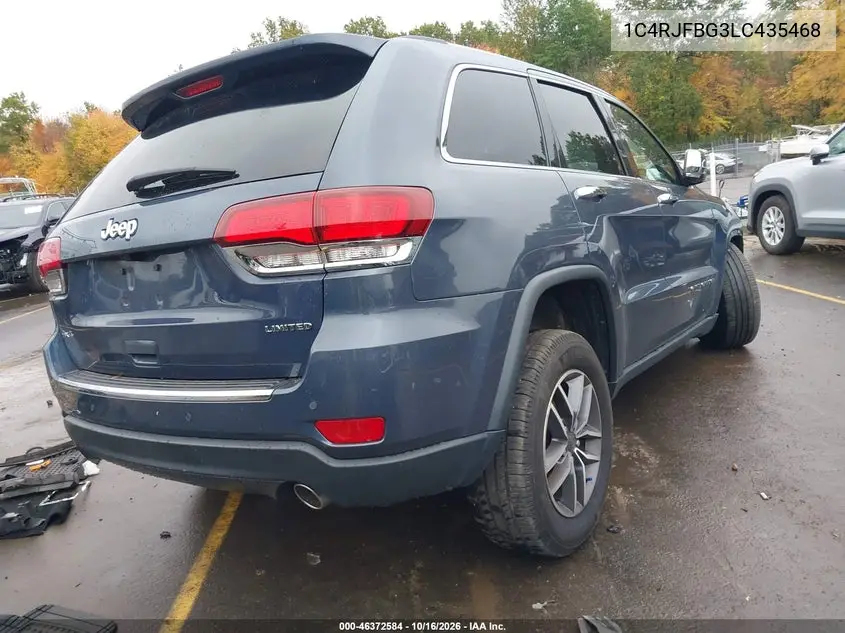 2020 JEEP GRAND CHEROKEE VIN 1C4RJFBG3LC435468 — фото 4