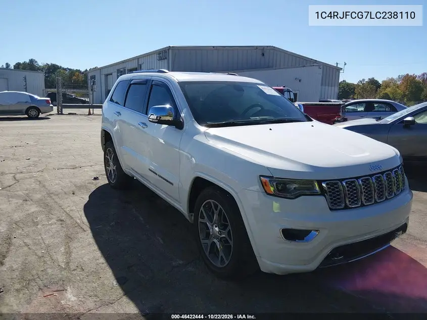 JEEP GRAND CHEROKEE 2020, VIN 1C4RJFCG7LC238110