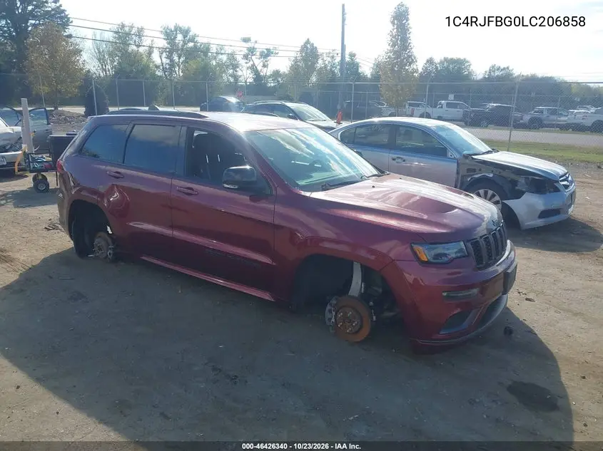 JEEP GRAND CHEROKEE 2020, VIN 1C4RJFBG0LC206858