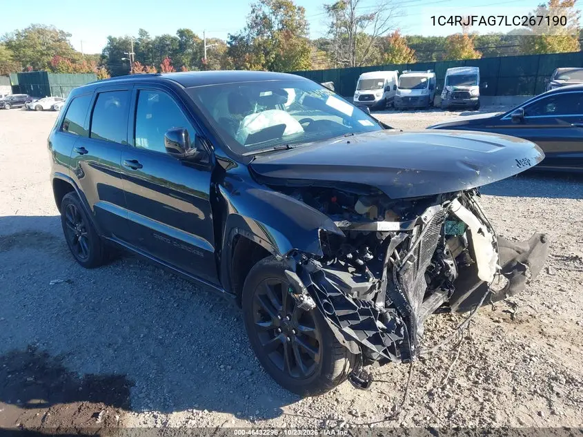 JEEP GRAND CHEROKEE 2020, VIN 1C4RJFAG7LC267190