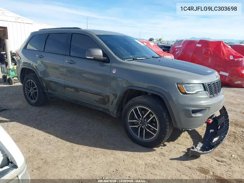 JEEP GRAND CHEROKEE 2020, VIN 1C4RJFLG9LC303698